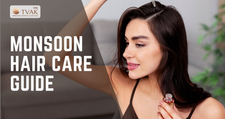 🌧️ Monsoon Hair Care Guide: How to Protect Your Hair During Rainy Season