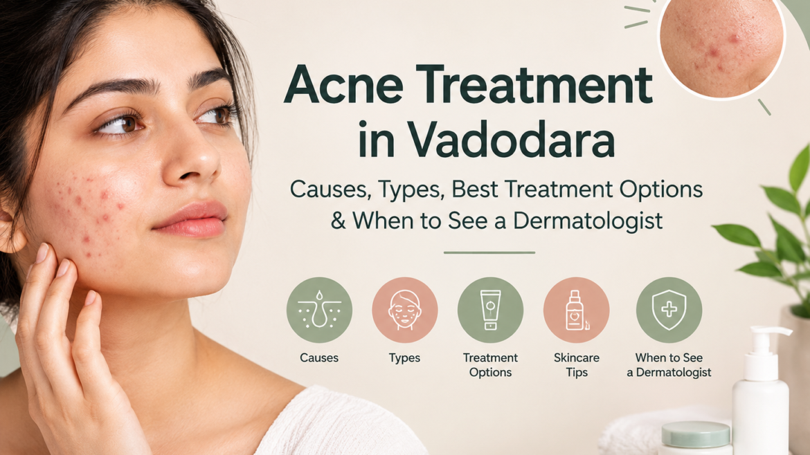 Acne Treatment in Vadodara: Causes, Types, Best Treatment Options & When to See a Dermatologist