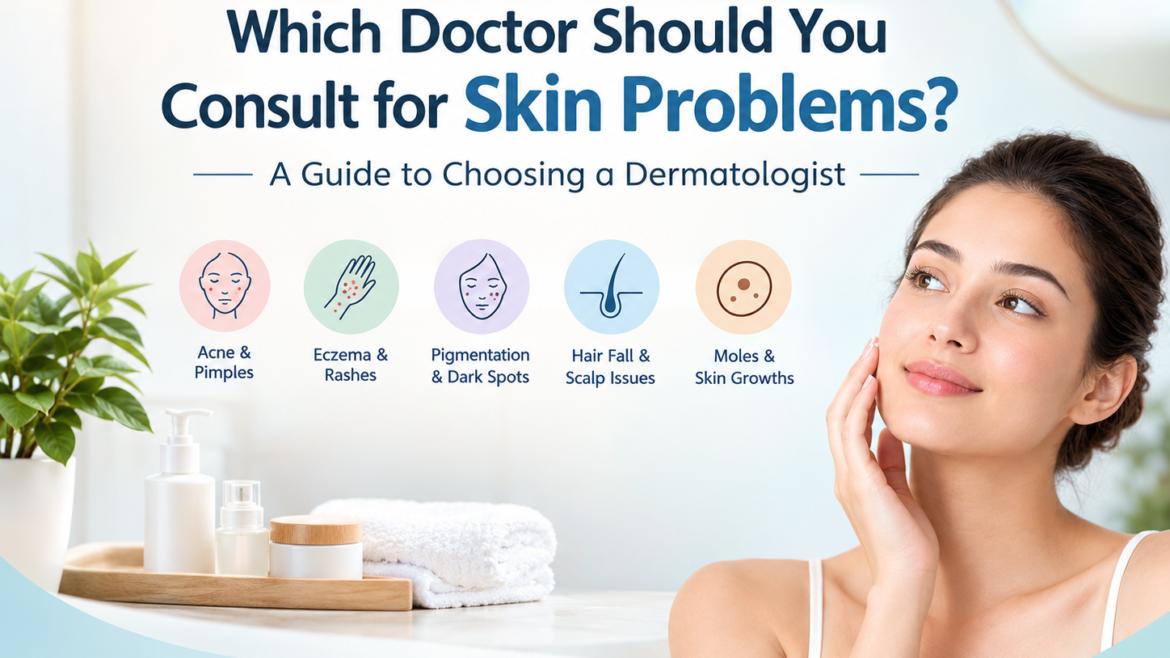 Which Doctor Should You Consult for Skin Problems?