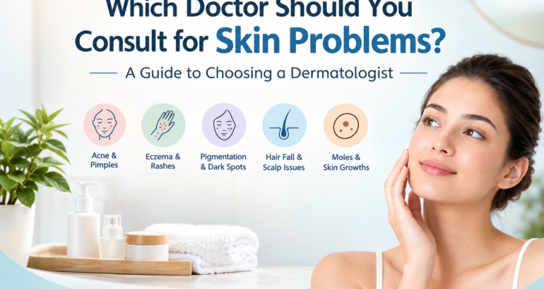 Which Doctor Should You Consult for Skin Problems?